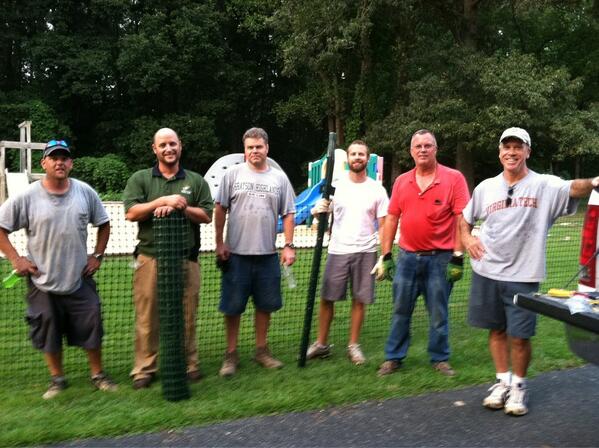 nate_varnier's tweet image. Call us for all your fencing needs! #brotherhood