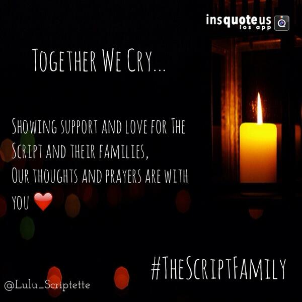 LucyLooLoo19's tweet image. #OurThoughtsAreWithTheScript