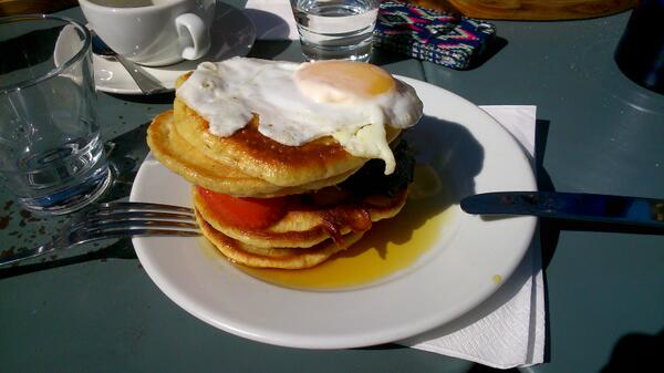 As part of a healthy and balanced diet... Breakfast is served.