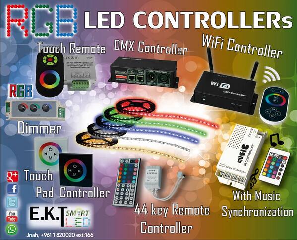EKTKatrangi's tweet image. CHECK OUT  this massive collection of #RGB #LEDcontrollers