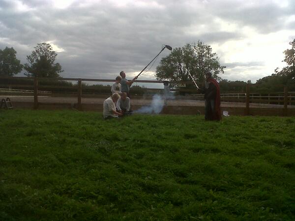 ManorStud's tweet photo. Different day today, we turned into a film set!! http://t.co/j0ObdACw6B