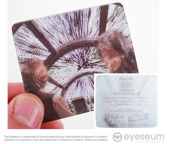 AllThatRetro's tweet image. Pop Culture Collection: Star Wars 3D Flip Card. Included in Doritos bags, 1996. Sponsored by @Stockagogo. #StarWars