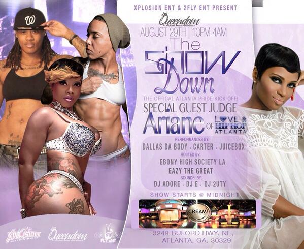 DemGoons's tweet photo. @Queendomatlanta #ATLPride for Women #LaborDayWeekend is HERE!! TONIGHT LADIES MEET US AT CREAM ULTRA LOUNGE !!! http://t.co/7gJkWbw1Ql