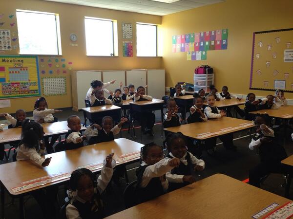 UCPMaggie's tweet photo. Getting pumped to pick Green Team Ninjas tomorrow!! HIYAH! #icanschools http://t.co/hj33MIxs9K