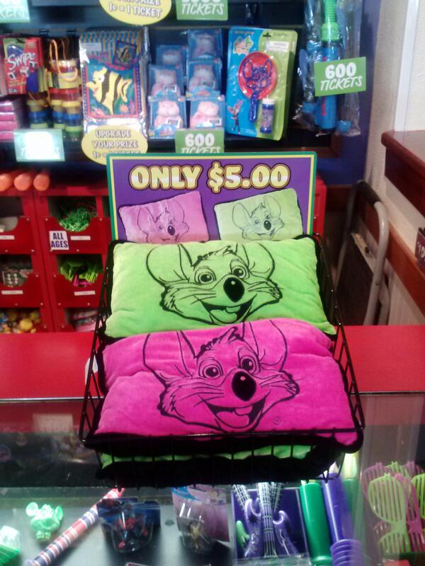 chuck e cheese merch