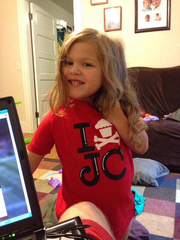 Nbart421's tweet photo. @johnnycupcakes just came in the mail and she couldn't be happier http://t.co/oe3lYx6Q2K