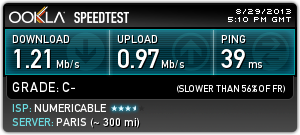 frabeth's tweet photo. @SAV_Numericable #89258921#.HELP !Depuis 2 jours,mon débit internet est lent(1.21 mb/s,par éthernet). Est-ce normal ? http://t.co/GtUOB06xzw