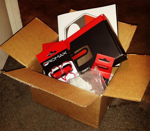JRBICYCLES's tweet image. J&amp;amp;R BMX/Promax Components winner received his box.  Thanks Promax #promaxcomponents #boxcomponents #jandrbmx #lovebmx