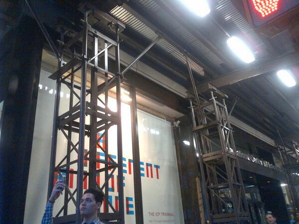 You know you like #construction when you see this and you are like "oh man! That's some sexy scaffolding!!"