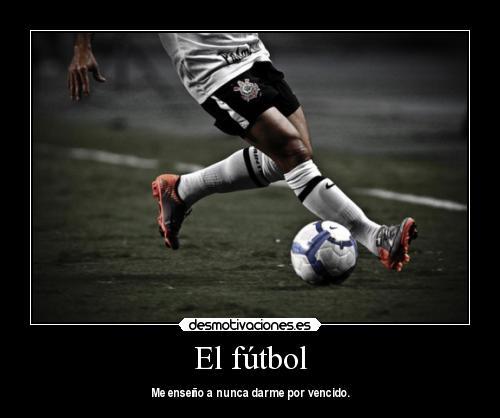 MotivacionesF's tweet photo. El fútbol... http://t.co/gq25cMb2vQ