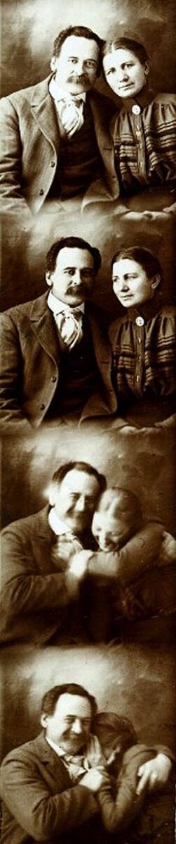 DerrenBrown's tweet image. ❤️ RT @RichardWiseman: How lovely RT @ricardopresto: Victorian couple crack up after posing for a formal portrait.