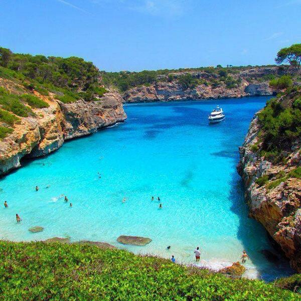 Calo des Moro Beach, Spain