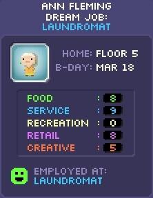 bmousse's tweet photo. Meet ANN FLEMING, one of the bitizens in my Tiny Tower for iOS! http://t.co/WjDOm3OYeR