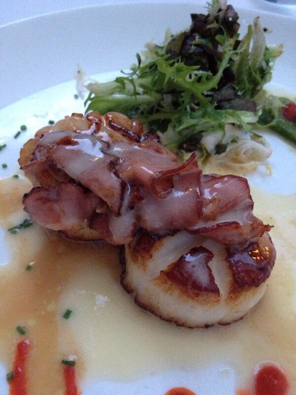 ForkAndWord's tweet image. Crazy delicious #seascallops with Tasso ham from @Starrboggs in #Weathampton! #foodporn