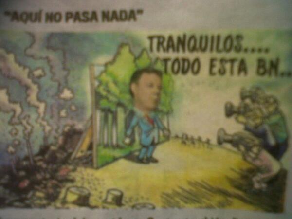 vesi's tweet photo. Y que tenemos presidente ufff esa es una mentira grande http://t.co/Cr7NSVBToT