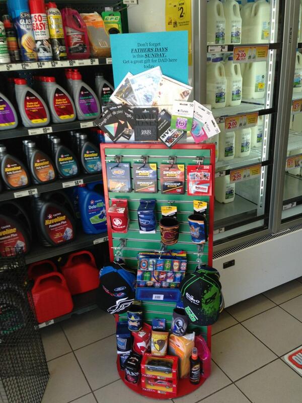 NickOrmeau's tweet photo. Team Ormeau's Father's Day stand #fathersday #ormeau #petrol #Woolworths http://t.co/4KtmVh6HD9