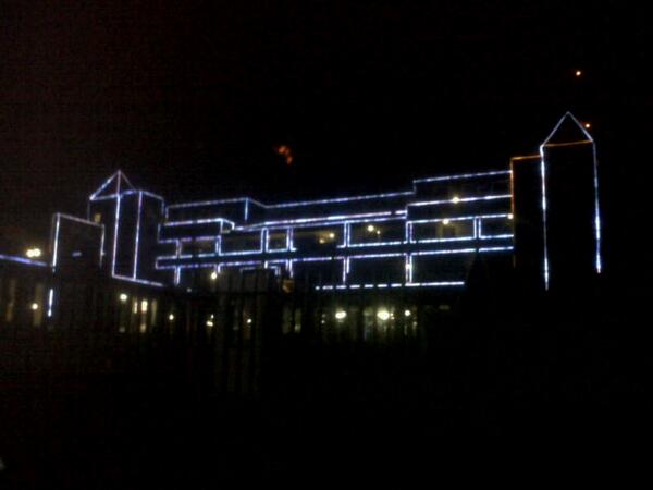 GpsSecuritytips's tweet image. The other side of the same building