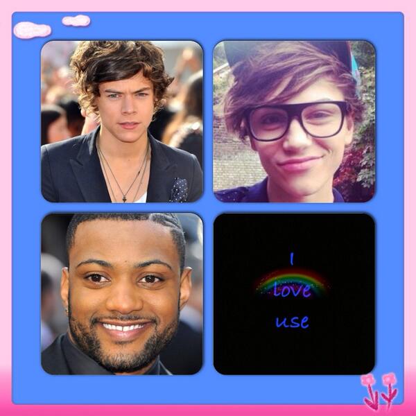 peach_lucy's tweet photo. @JBGill I love you so much and your my world.@GeorgeUJWorld Your Fit  @Harry_Styles your gorgeous http://t.co/sWfYj43FDJ