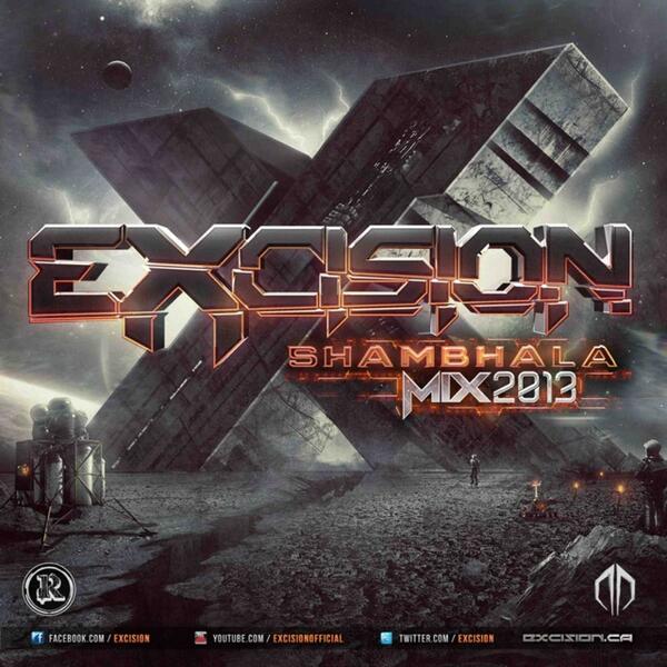Excision's tweet photo. Get ready for the Excision Shambhala 2013 mix out next week!! http://t.co/DlFPyUtzCL