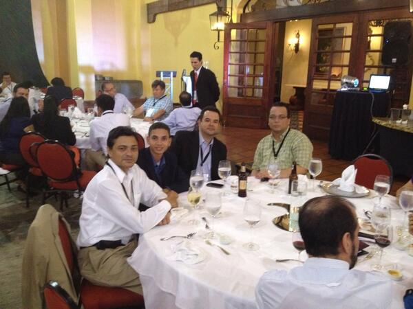 wburgos's tweet image. Dinner with #dominican partners #DTSolutions and #GBM