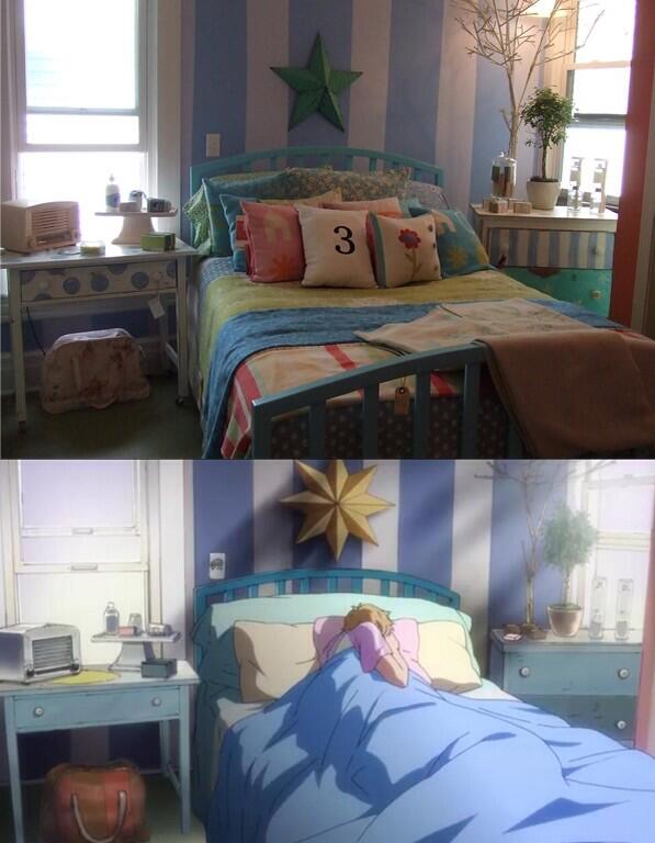 うえだ うしこ あまりにも似てたのでつい 渚くんの部屋はアメリカの子供部屋使用だったのね Http T Co Zieietcvah