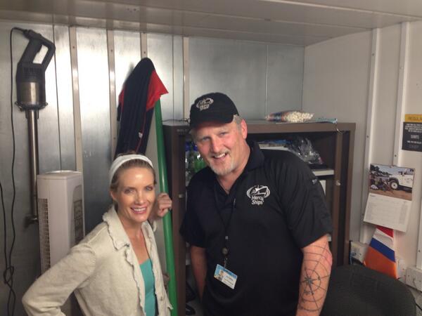 DanaPerino's tweet image. Chef Ken Hatfield from Wrightsville Beach, NC. Surfs when he can - used to be with Michael McDermott Band.