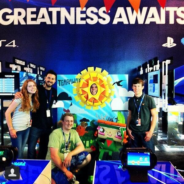 LBPodcast's tweet image. We're at PAX Seattle with @mediamolecule for @tearawaygame! Come say hey this weekend!
