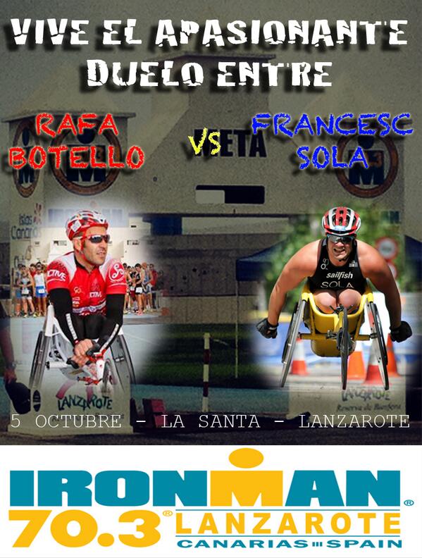 rafabotello79's tweet photo. El duelo mas esperado! @Taymoryworld @TomTomSpain @triatlonchannel @TamalpaisSL @IsaLanzarote https://t.co/yTqGJJVm05 http://t.co/lYawWwwa16