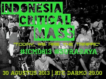 SUBcourier's tweet photo. @HasbyK @keepfix @b2fixedgear Sebarkan yaa, semua jenis sepeda, nanti malam jam 8 di KFC Darmo http://t.co/2WypPEjWA7