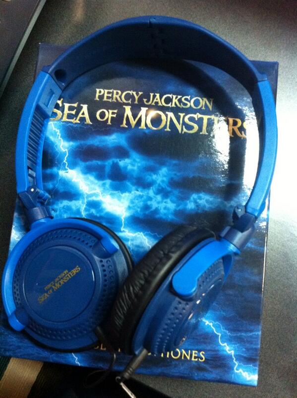Rajeev Masand on X: We're giving away Percy Jackson: Sea of Monsters  foldable headphones on Now Showing at 10.30pm tonight on CNN-IBN   / X