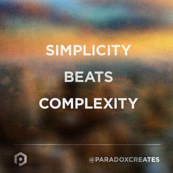 Resultado de imagen de simplicity beats