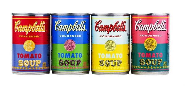 Okay, this is very cool. Campbell's to launch Andy Warhol tribute soup cans marketingmagazine.co.uk/article/120890…