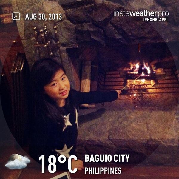 Annette1128's tweet photo. #instaweather app http://t.co/Z4eUadIBjz #weather now in #Baguio City http://t.co/rrmNTE5nS0