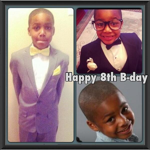 LLChrisP's tweet image. Happy b day to my lil man I love him so much