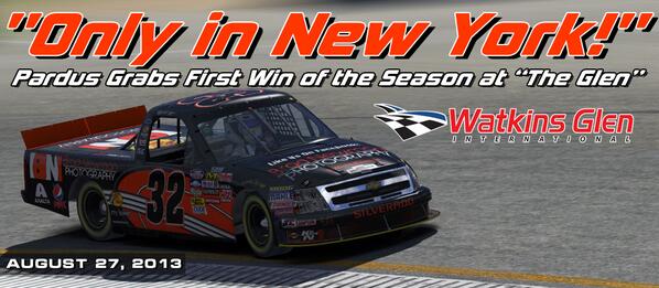WickedChassis's tweet photo. @P32Designs Congrats on the big win at the glen. Glad to see that truck in victory lane!!!! Nice bro!!!! http://t.co/OGYkatYbrn