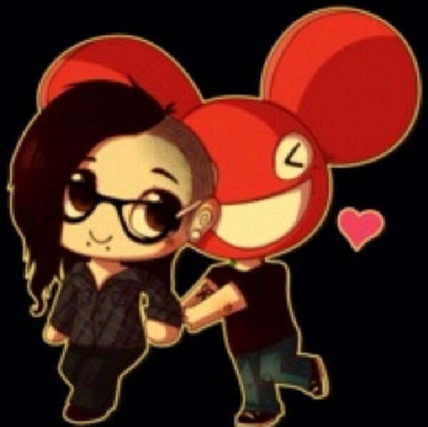 Dancer_girl33's tweet image. &amp;lt;3 :) #skrillmau5#skrillex#deadmau5