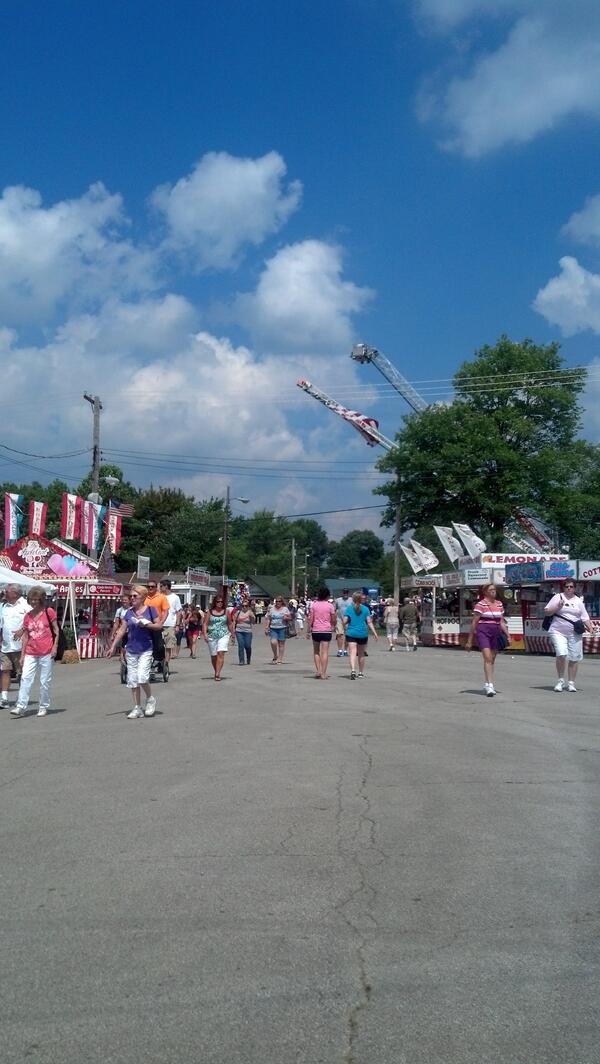 Beautiful day at the <a href="/CanfieldFair/">Canfield Fair</a>!