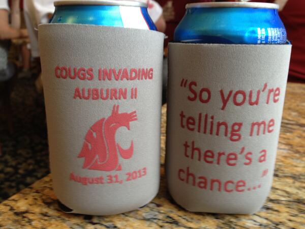 stephanylfisher's tweet image. Cougs invade Alabama! Let's start this season with a win! @RicFish #WSU/Auburn