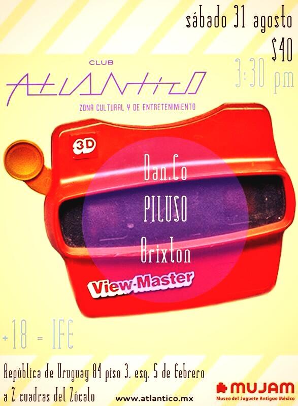 Hey!!! Mañana tocaremos en <a href="/clubatlantico/">clubatlantico.com</a> con <a href="/PilusoMX/">Piluso</a> y <a href="/Brixtonmx/">Brixton</a> les dejamos el flyer, ahí viene toda la info.