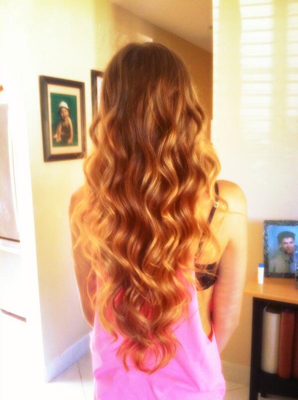 Perfect waves everyone wants, get your curls done at The Colour Bar! #longhairdontcare #curls #ombre #beauty #hair