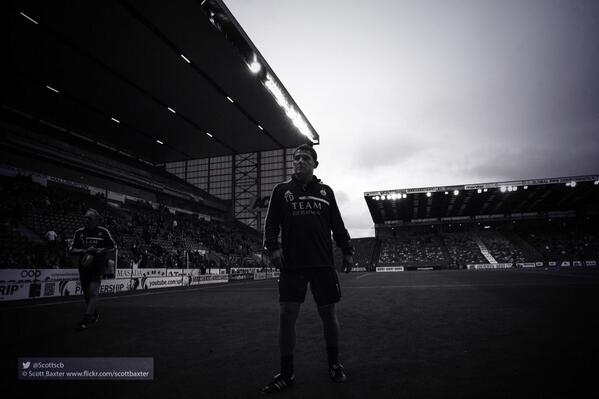 scottscb's tweet image. Pre Alloa. Posing? Definitely not... #COYR #tonydocherty