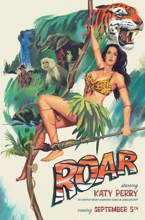 _KatyPerryFR's tweet image. #INFO #PHOTO - Le clip 'Roar' sort mercredi 5 septembre:
