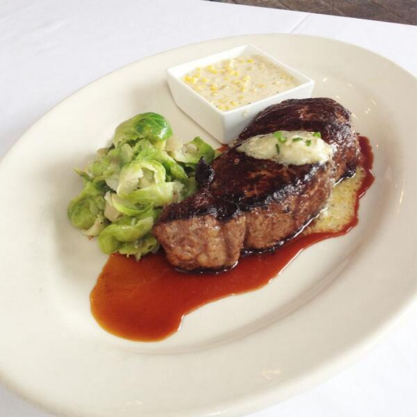 johnnyvlasolas's tweet photo. What is the best way to start the weekend?  Having our New York Strip Steak for dinner! http://t.co/vpsKPtJUQS