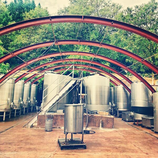 Where all the magic happens! Have a great Labor Day weekend! #dunnvineyards #howellmountain #napavalley