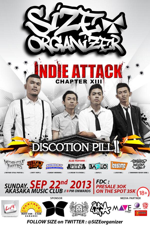 SIZEorganizer's tweet photo. #IndieAttack13 http://t.co/BzkAWST8ck Cc : @DEPS_COMMUNITY @The_Pill_ @evelovechoice @run_a_win @AkasakaBali @mave_magz @IndieBaliMusik