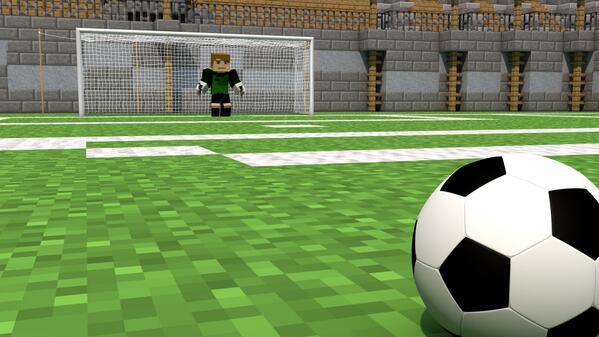 nsquarednetwork's tweet image. Soccer balls are the only allowable anomaly in minecraft RT@xAIMxv2 Trying something new as a side project!