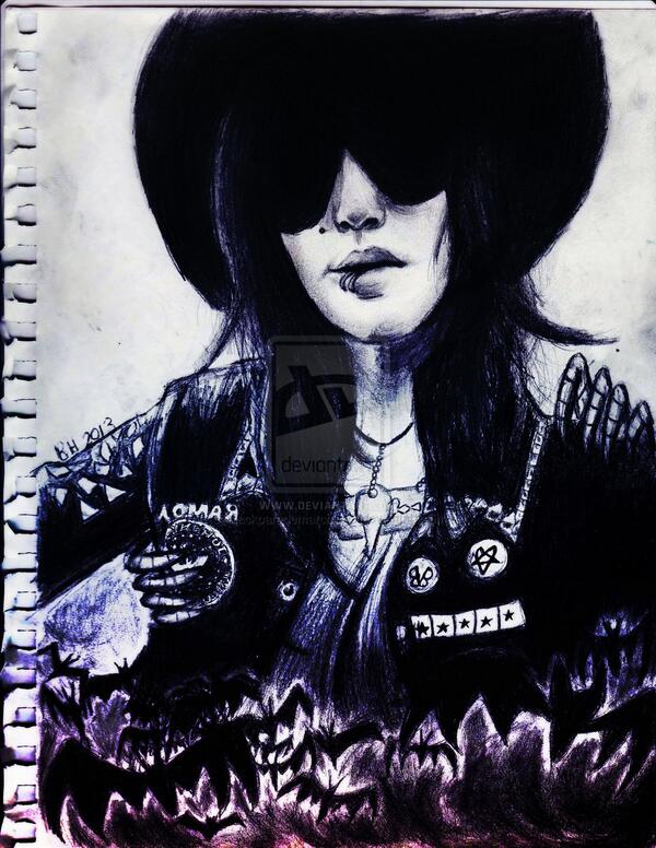 TRSFanart's tweet photo. An awesome drawing of @BretVonDehl from @RelapseSymphony by @TenaciousGLAM ! http://t.co/CzUh74ayOx