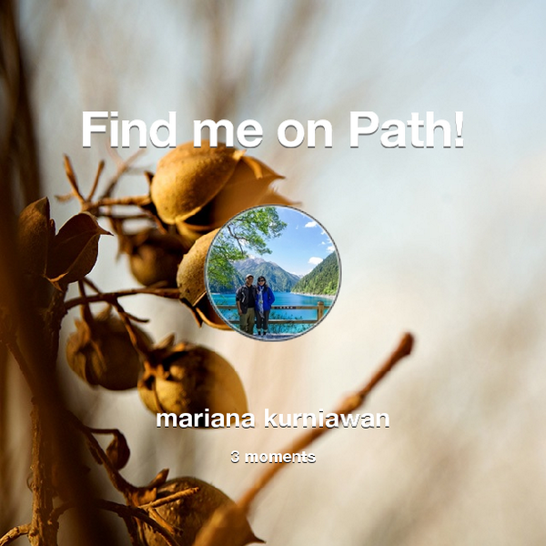 archielya's tweet photo. Find me on #Path now! Go to: http://t.co/wHGxeqHFqd! #thepersonalnetwork http://t.co/RztyRphc8R