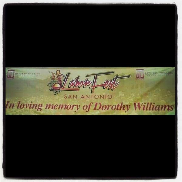 LaborFestSA's tweet image. RIP Dorothy Williams #LABORFEST