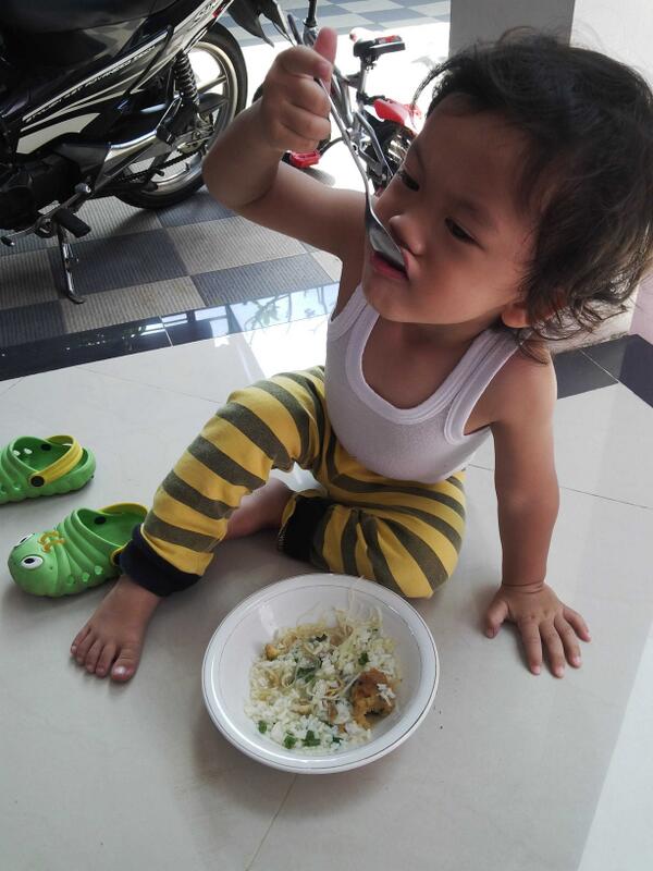 mbak, dedek mamam dewek skrg :(